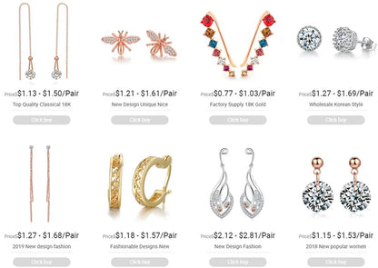 Boucles d’oreilles puces colorées en zirconium – Cristaux rouge, bleu et vert – Bijoux élégants pour femme