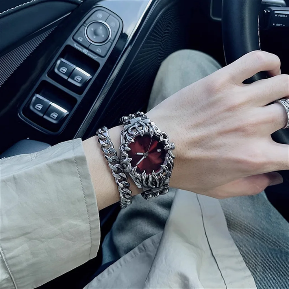 Montre rétro Y2K – Style européen-américain, design original et tendance unisexe