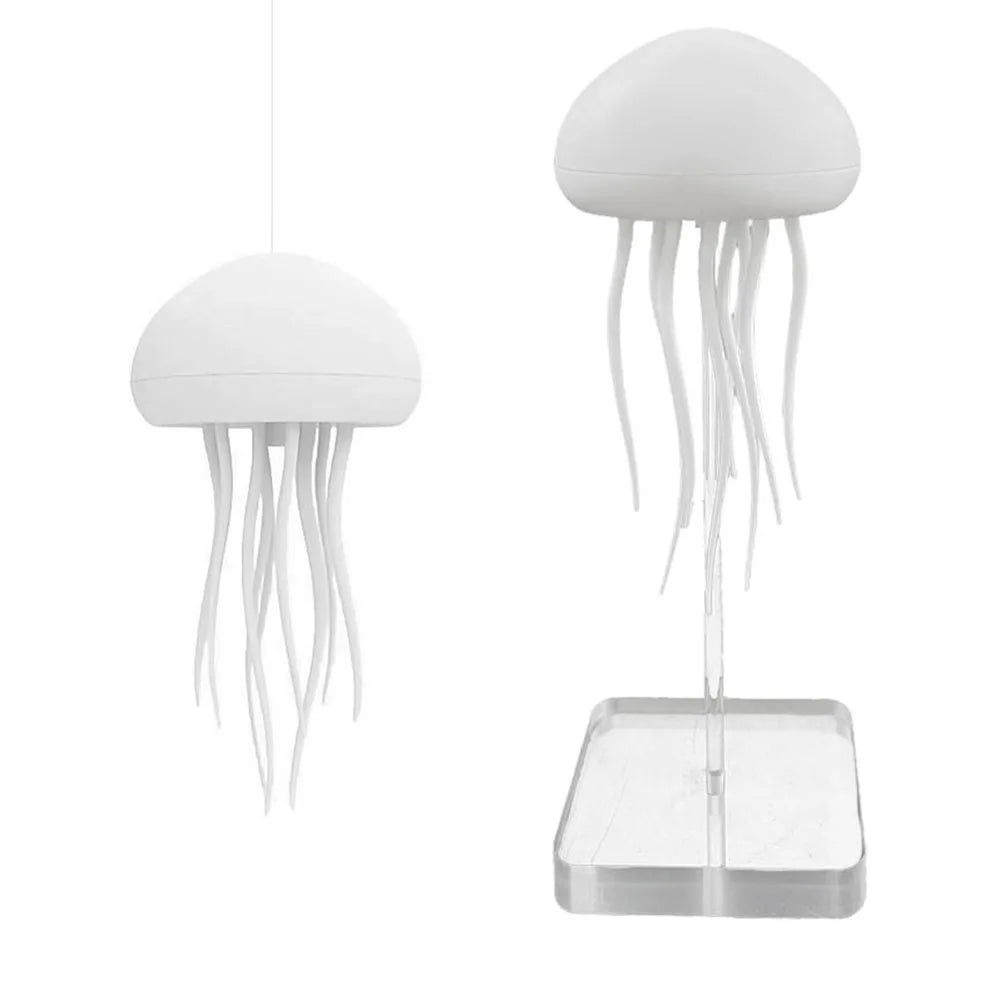 RGB Jellyfish Desk Lamp – Voice-Control Night Light for Home & Office