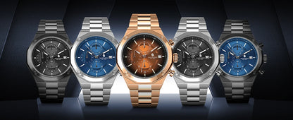 Montre homme SAPPHERO – Chronographe sport de luxe, mode et étanche, idéale en cadeau