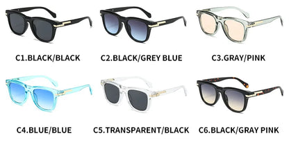 2025 Square Sunglasses – Futuristic UV400 Shades Unisex