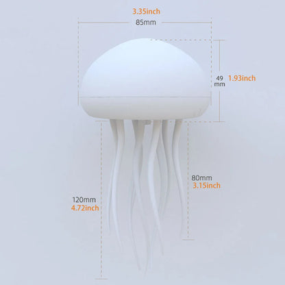 RGB Jellyfish Desk Lamp – Voice-Control Night Light for Home & Office