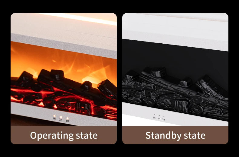 3D Flame Aroma Diffuser – Retro Fireplace Humidifier with Remote Control halloween