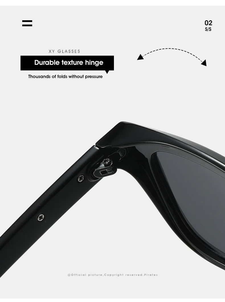 2025 Square Sunglasses – Futuristic UV400 Shades Unisex