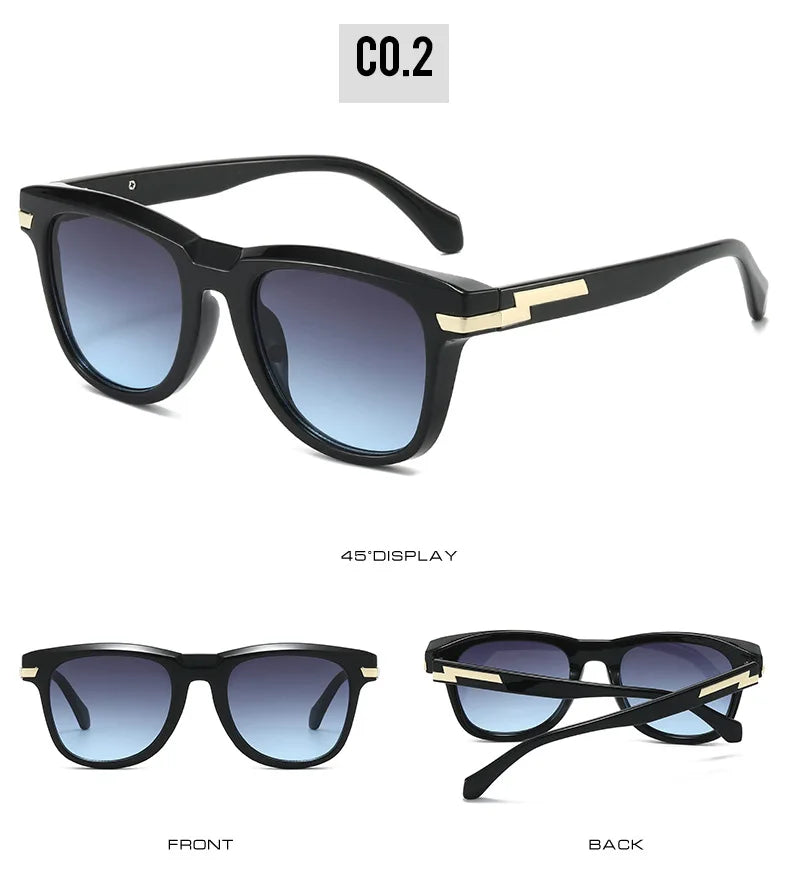 2025 Square Sunglasses – Futuristic UV400 Shades Unisex