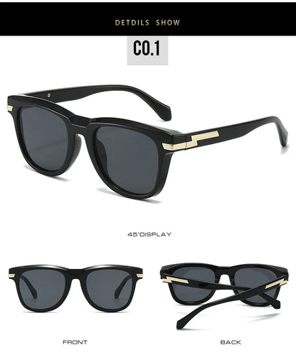 2025 Square Sunglasses – Futuristic UV400 Shades Unisex