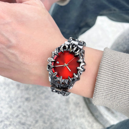 Montre rétro Y2K – Style européen-américain, design original et tendance unisexe